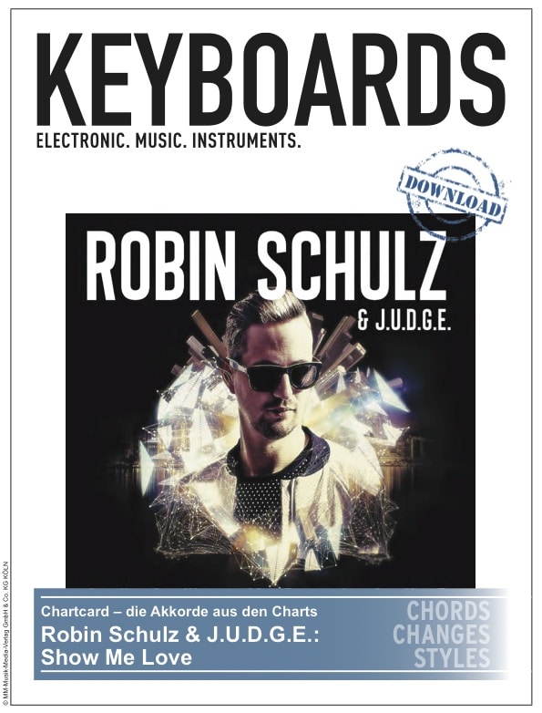 Robin Schulz Show Me Love Sheet Music in B Minor (transposable) -  Download & Print - SKU: MN0161542