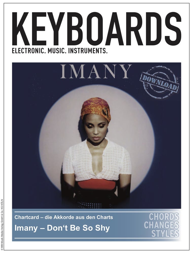 Akkorde Aus Den Charts: Imany – Don'T Be So Shy | KEYBOARDS