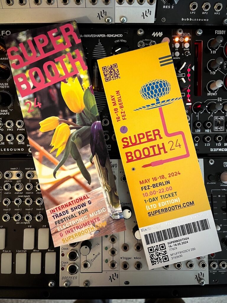 Superbooth 24 Ticket + MerchandiseArtikel KEYBOARDS