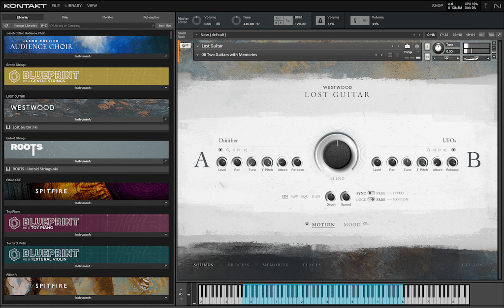 Westwood Instruments Lost Guitar - Kontakt