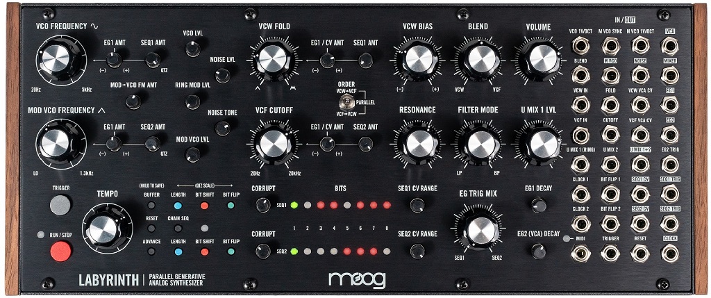 Moog Labyrinth synthesizer