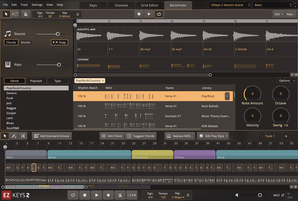 Toontrack EZkeys 2 Bandmate