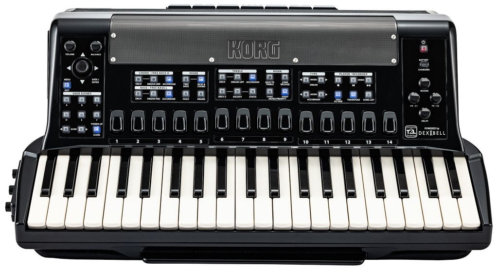 Korg Fisa Suprema digitales Akkordeon front