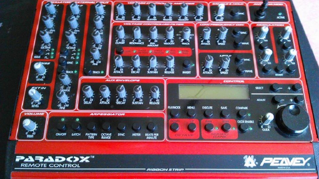 Peavey Paradox Synthesizer Controller