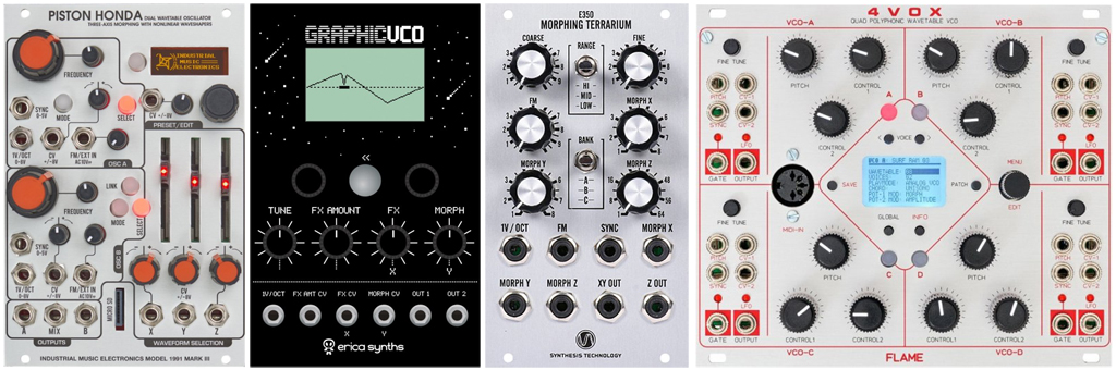 Wavetable Oszillator Eurorack