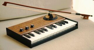 key-bowed washiyama synthesizer bow