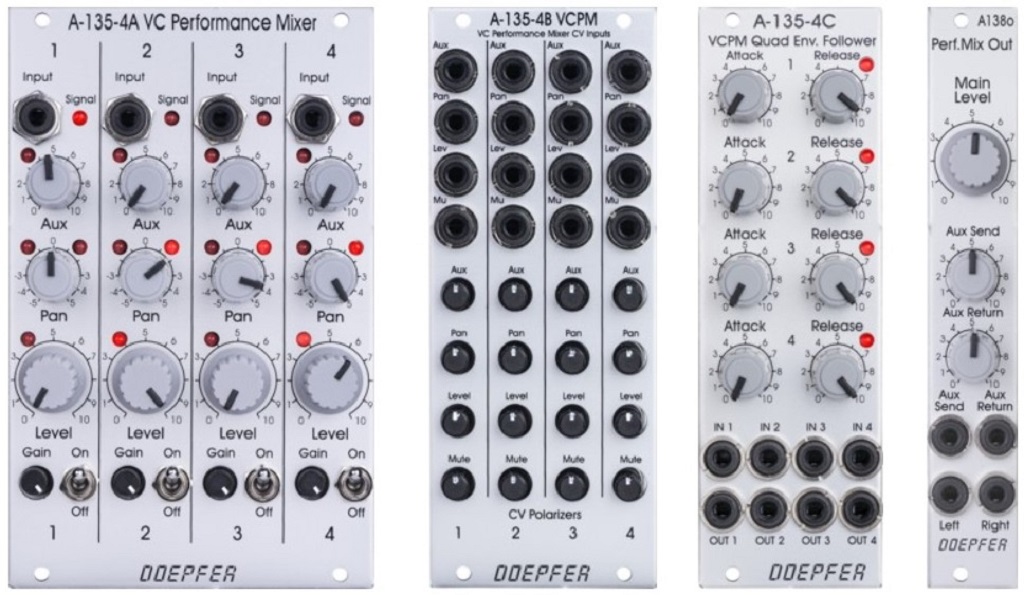 Doepfer A-135 Eurorack Mixer