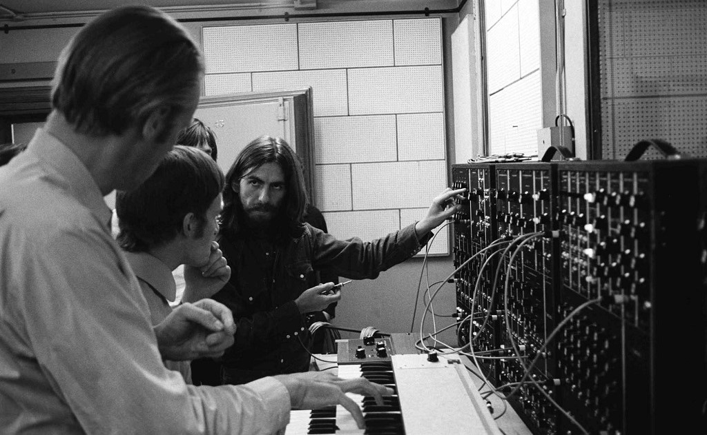 George Harrison Moog Synthesizer Studio