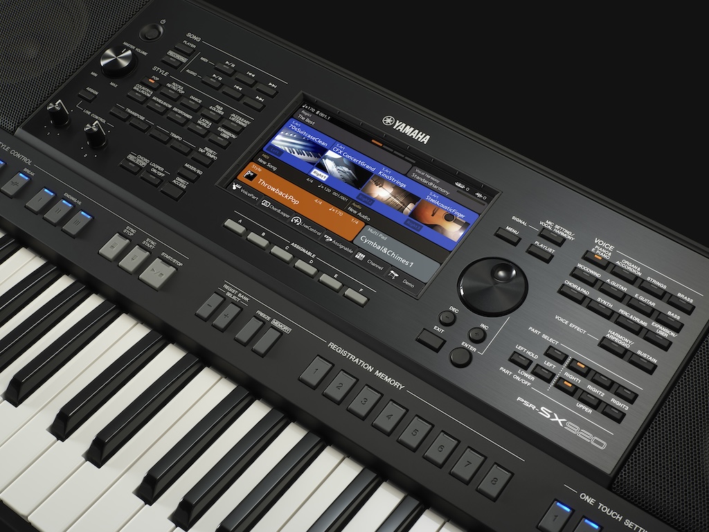 Yamaha PSR-SX920 Arranger Keyboard Funktions