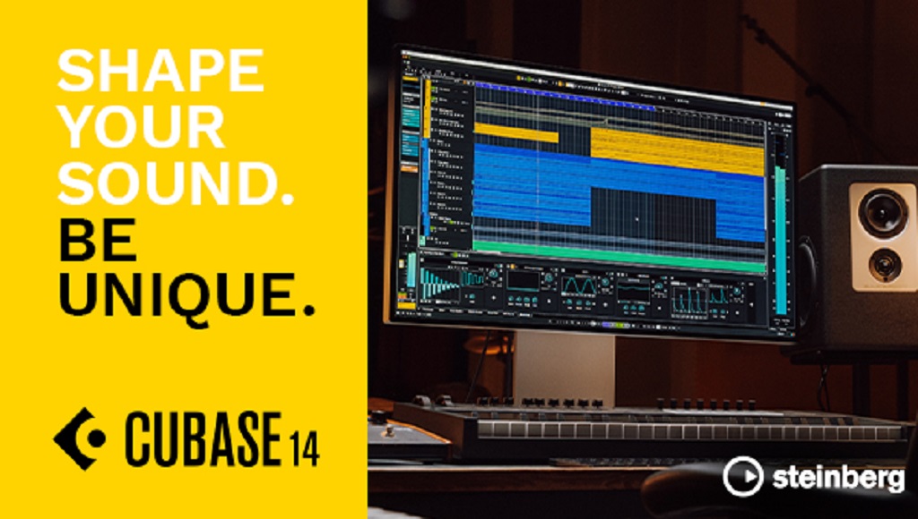 Steinberg Cubase 14 DAW screen