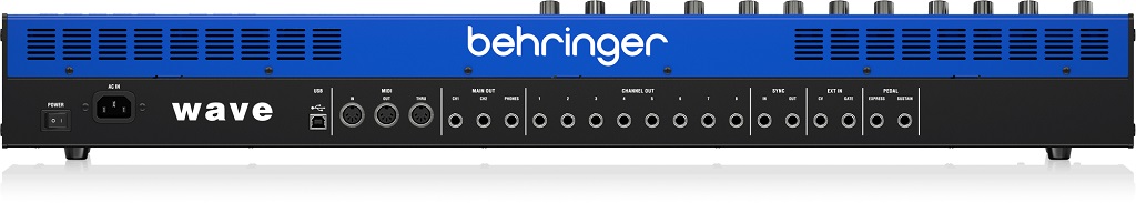 Behringer Wave Synthesizer rear