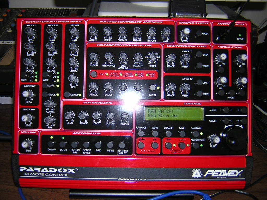 Peavey Paradox controller