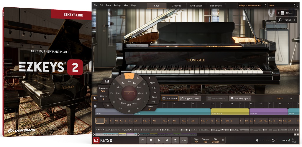 toontrack ezkeys 2 plugin piano