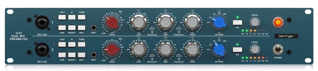 Behringer 1273 preamp eq