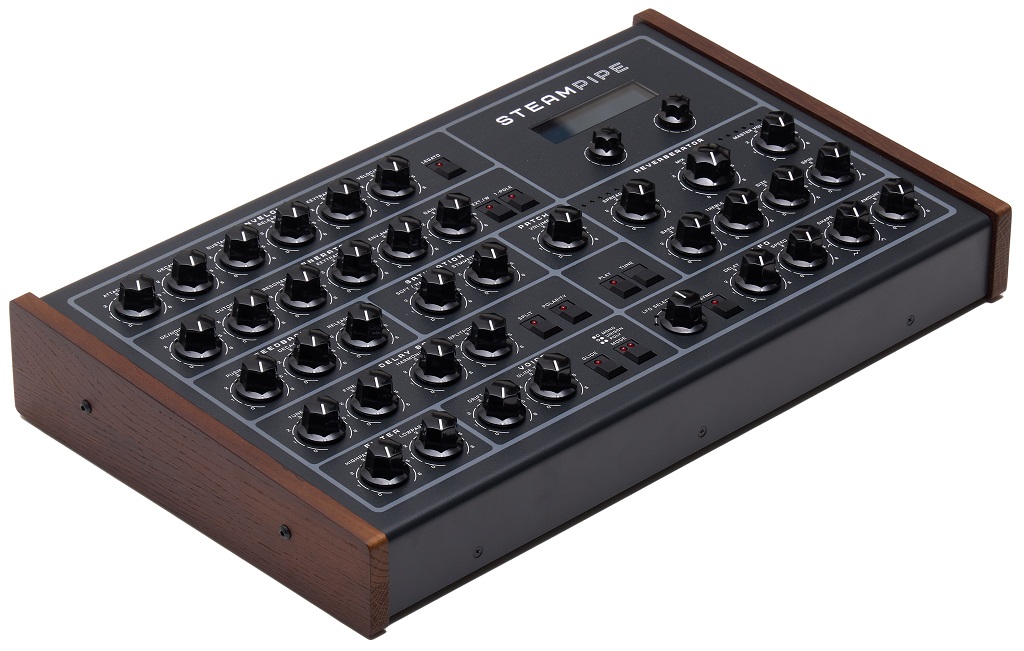 Erica Synths Steampipe synthesizer slant