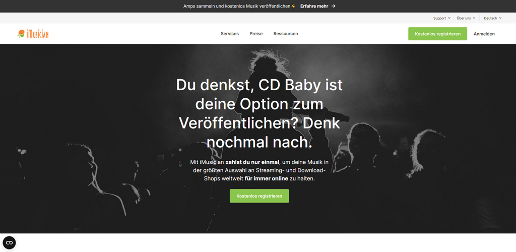 Online-Musikvertrieb iMusican