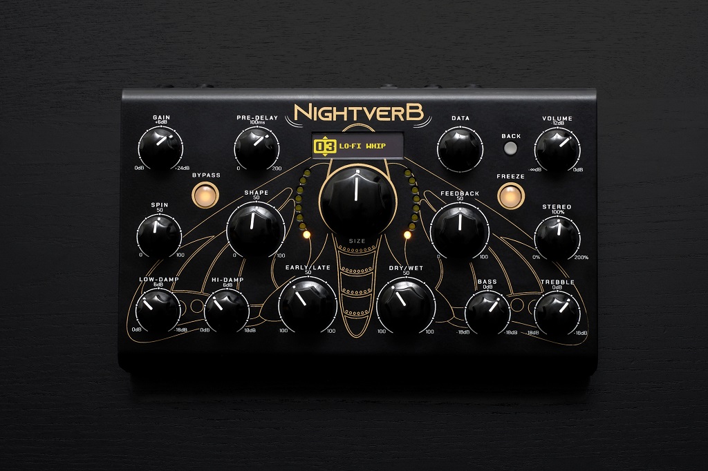 Erica Synths Nightverb Reverb top